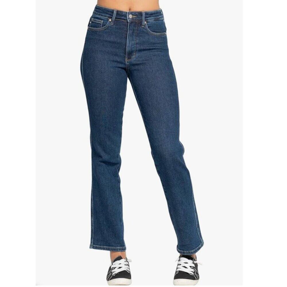 Judy Blue High Waist Tummy Control Classic Straight Jeans